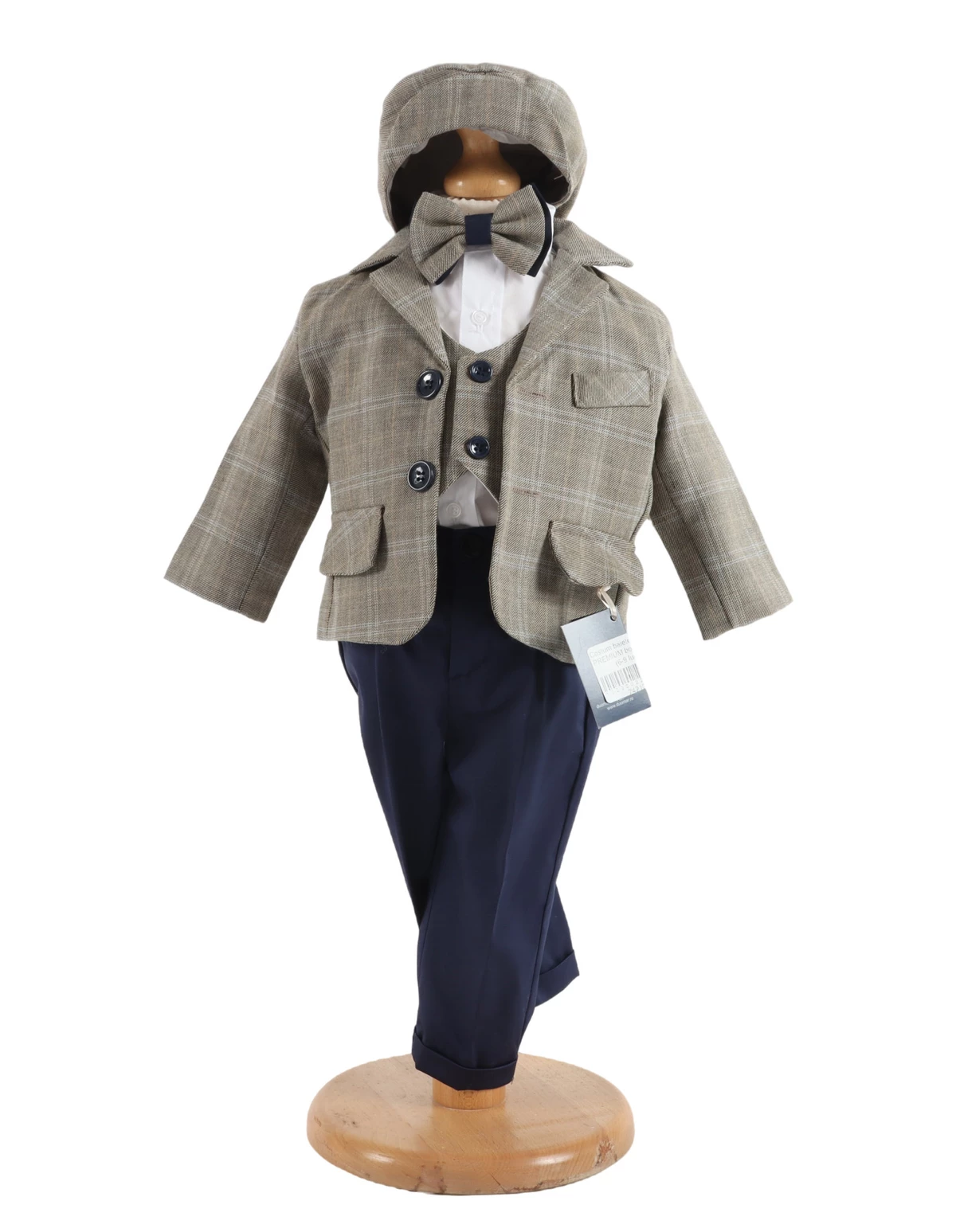 Set complet Premium gri-bleumarin