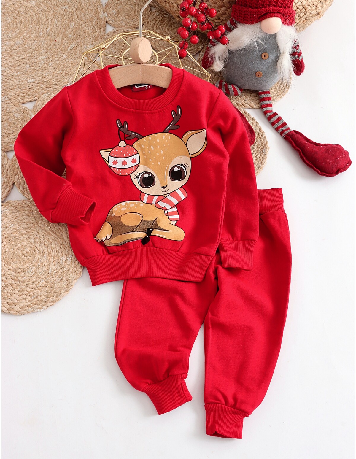 Set Crestina ren rosu