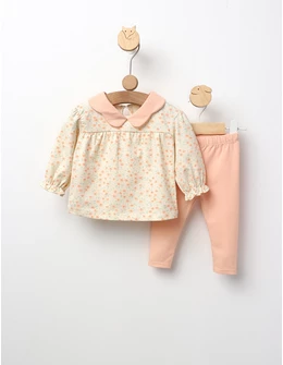 Set Daria floricele model corai