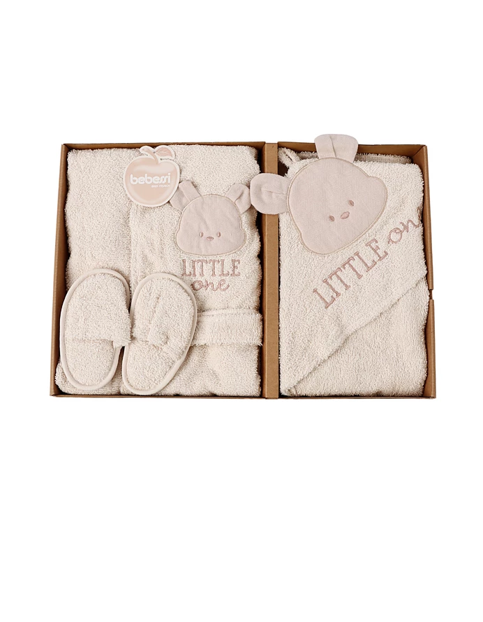 Set de baie, Little One, bej picture - 2