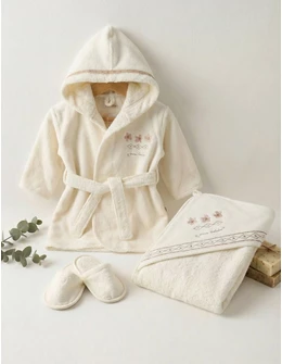 Set de baie, Little Princess, alb