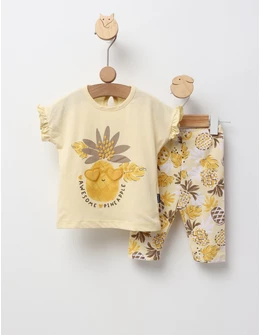 Set de vara, Awsome Pineapple, galben