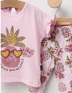 Set de vara, Awsome Pineapple, roz picture - 2