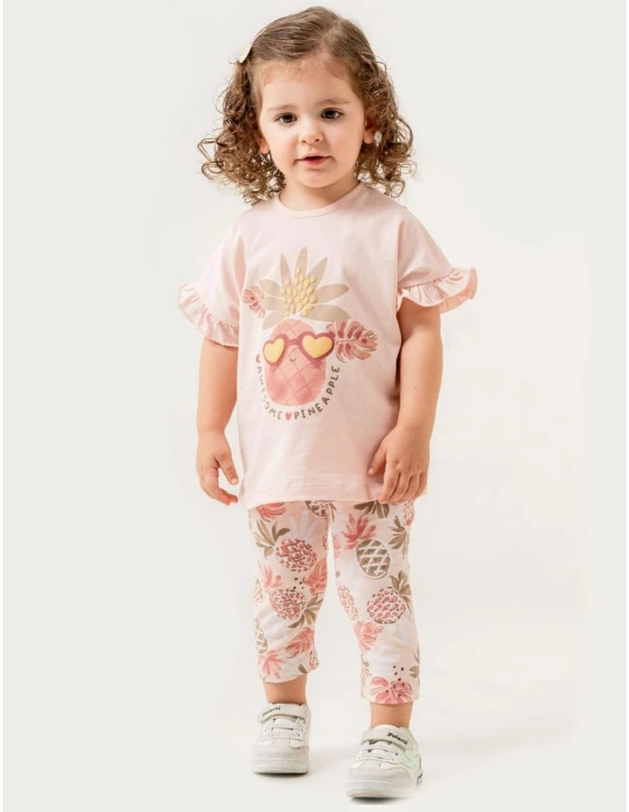 Set de vara, Awsome Pineapple, roz picture - 4