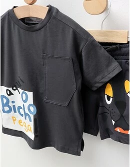 Set de vara, Bichoo Pega, gri-petrol