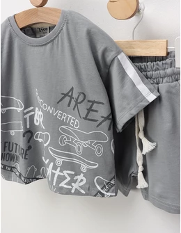 Set de vara, For Skater, cu gri