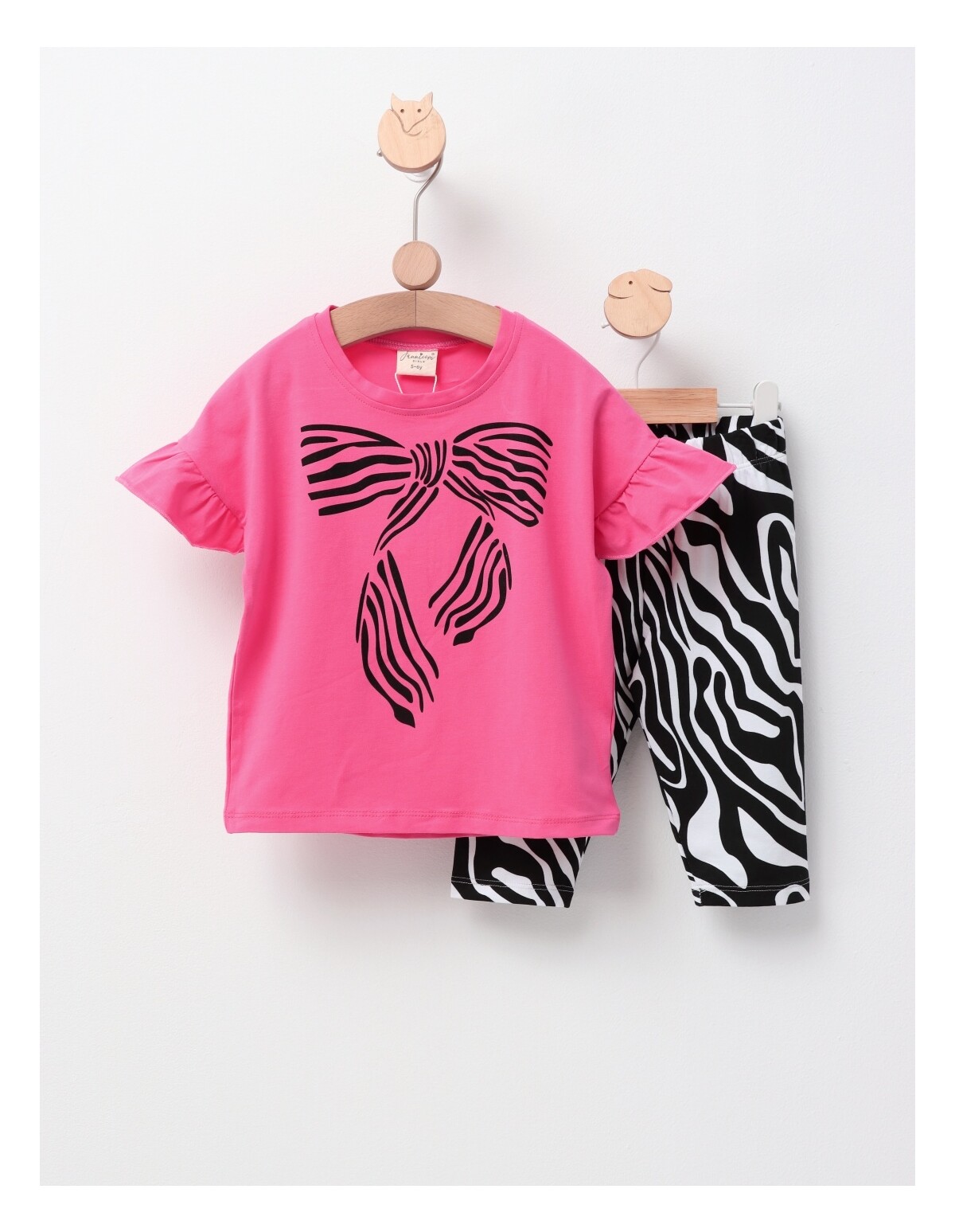 Set de vara, Girls W&B, cu ciclam