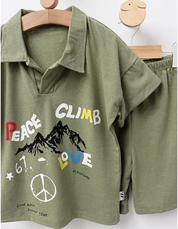 Set de vara Peace Climb, verde-fistic