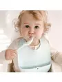 Set diversificare hrana bebelusi Miniware Sili Mini GO, 100% din materiale naturale biodegradabile, 3 piese, Blue Banana 6