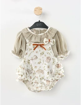 Set Ermina rabbit verde