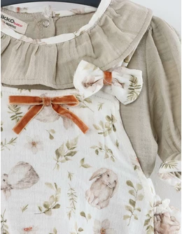 Set Ermina rabbit verde