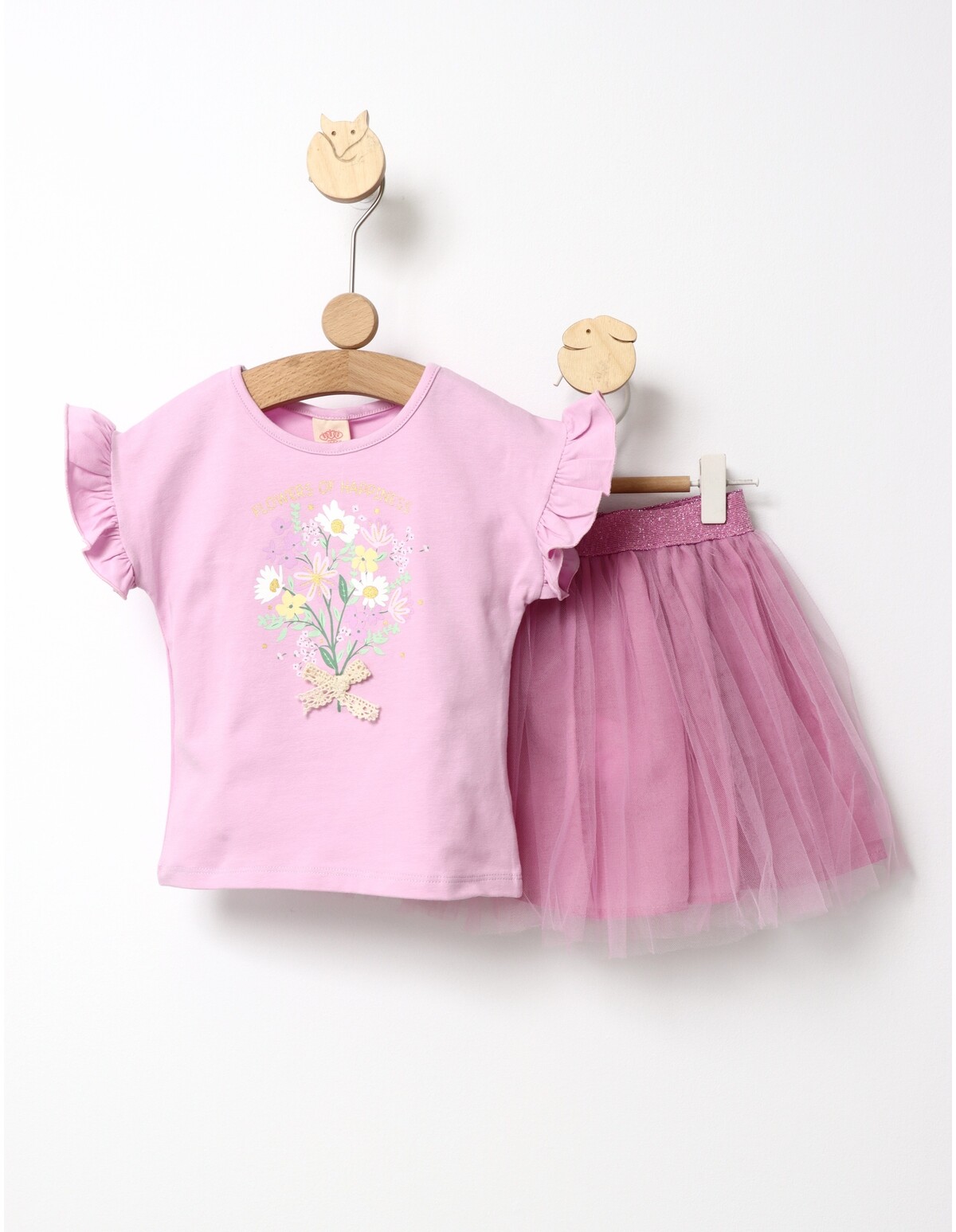 Set Fustita+Bluzita Flowers mov