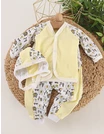 Set greieras bebe Simplu-Wild galben picture - 1
