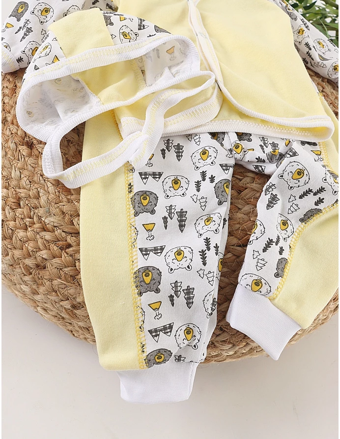 Set greieras bebe Simplu-Wild galben picture - 3