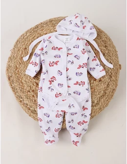 Set greieras bebelusi 3 piese iepurasi-tren