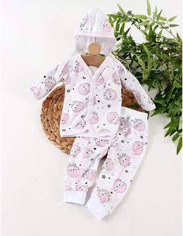 Set greieras bebelusi Oite, roz
