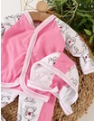 Set greieras bebelusi Simplu-Cute Bunny roz picture - 2