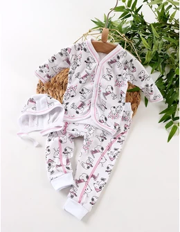 Set greieras bebelusi Snoopy, roz