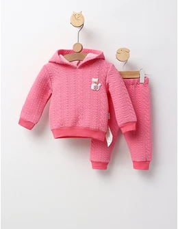 Set grofat pisicuta roz aprins