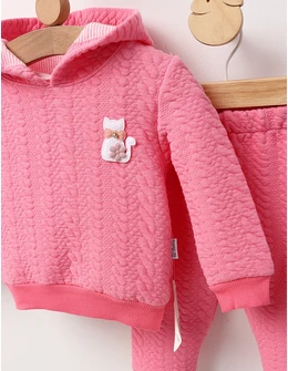 Set grofat pisicuta roz aprins