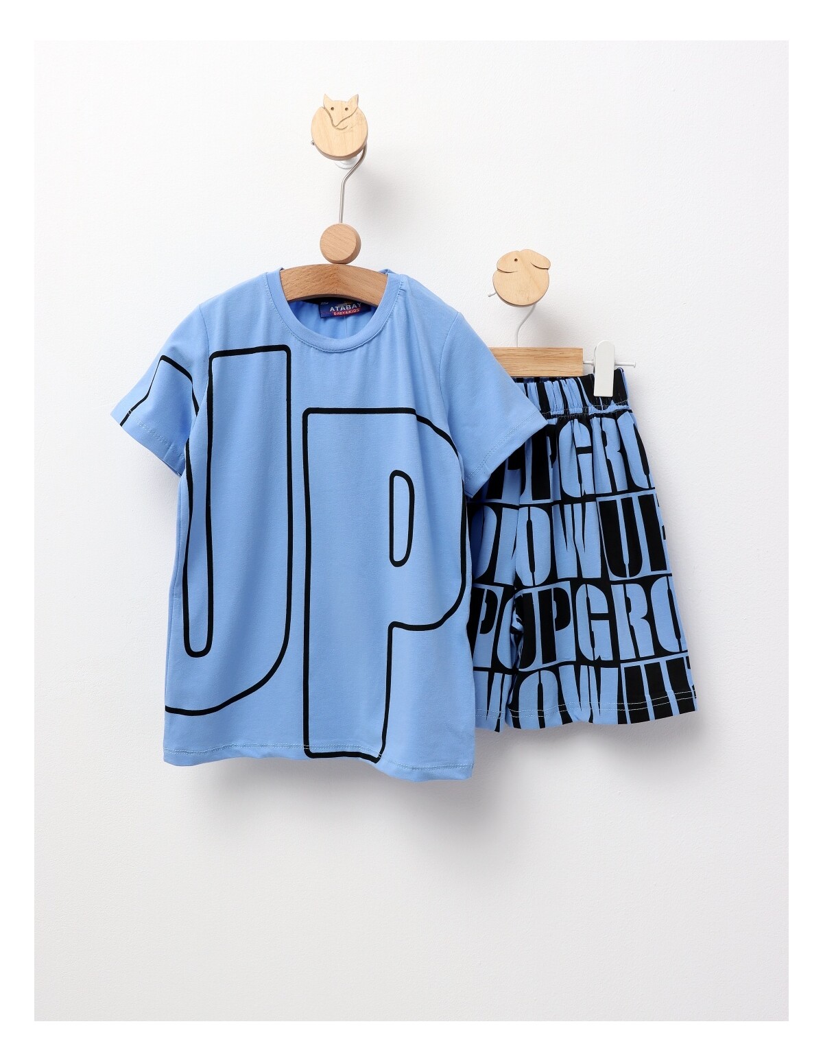 Set Grow Up, model cu albastru