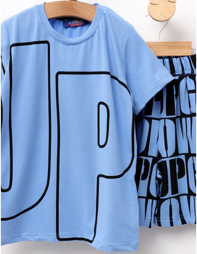 Set Grow Up, model cu albastru picture - 2