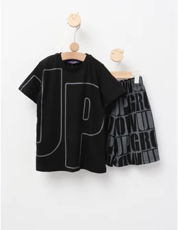 Set Grow Up, model cu negru