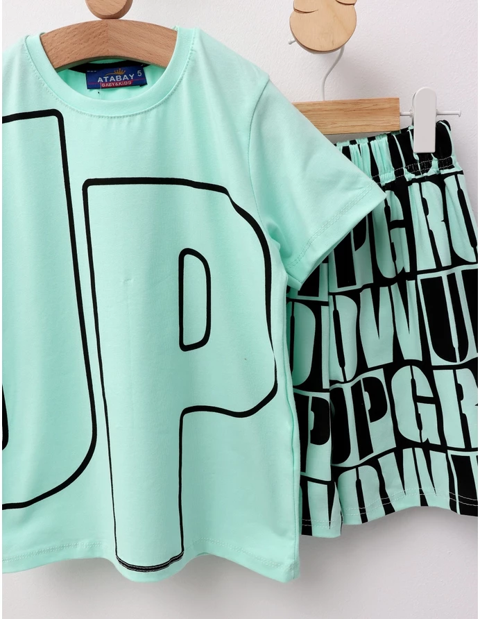 Set Grow Up, model cu verde picture - 2