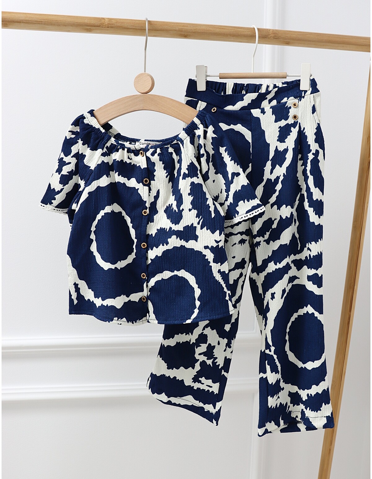 Set Hawaii 2 piese albastru