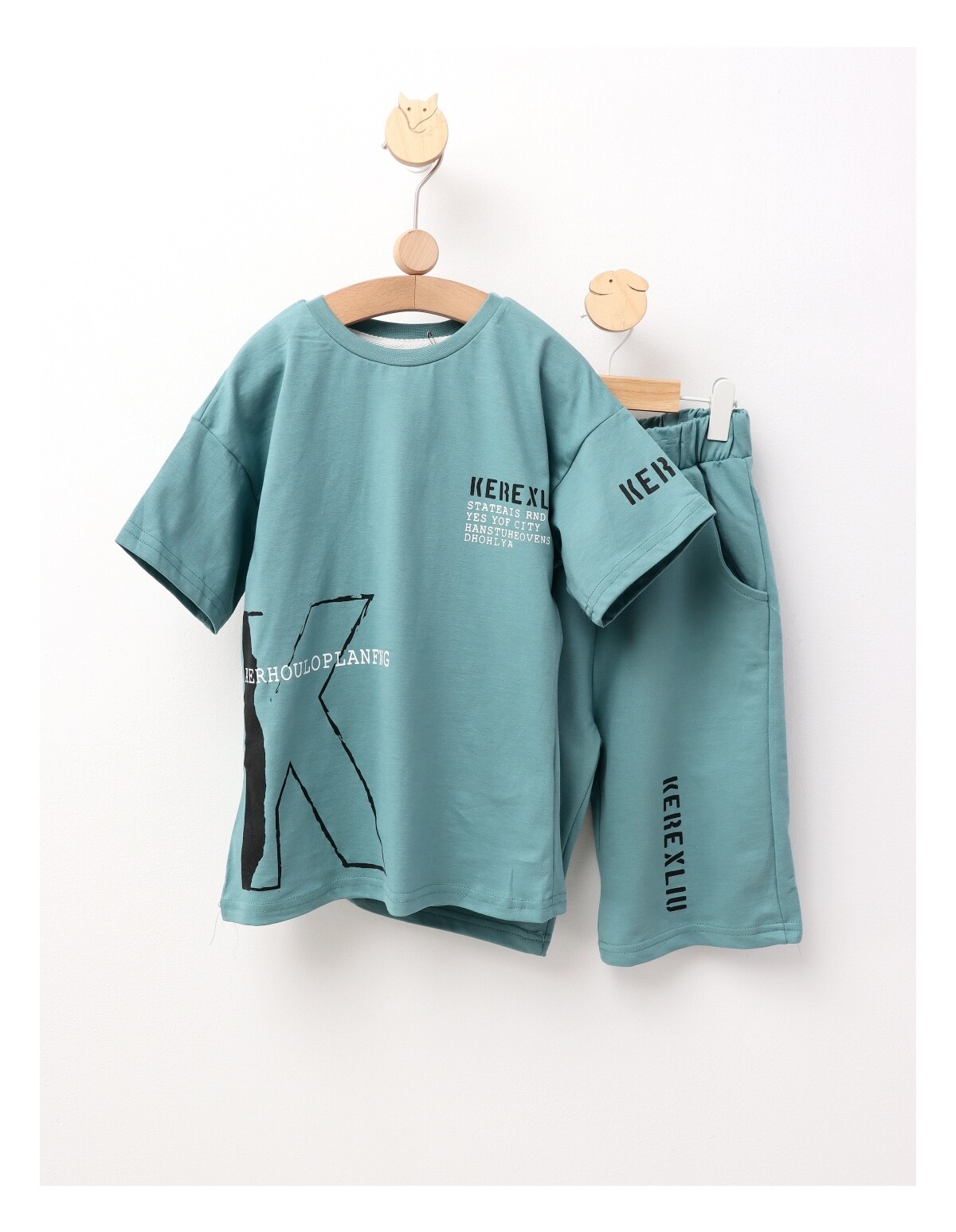 Set KEREXLIU baietei verde