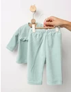Set kity 2 piese catifelat verde picture - 4