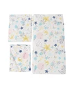 Set lenjerie patut 3 piese Galaxy crem picture - 2