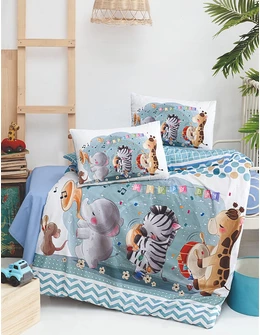 Set lenjerie patut 3 piese, Zebra