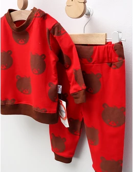 Set little bears rosu