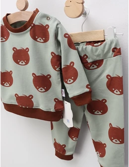 Set little bears verde