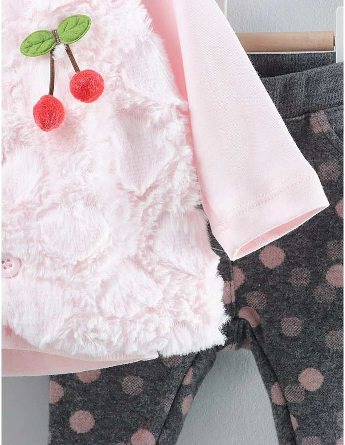 Set little star 3 piese model roz picture - 9
