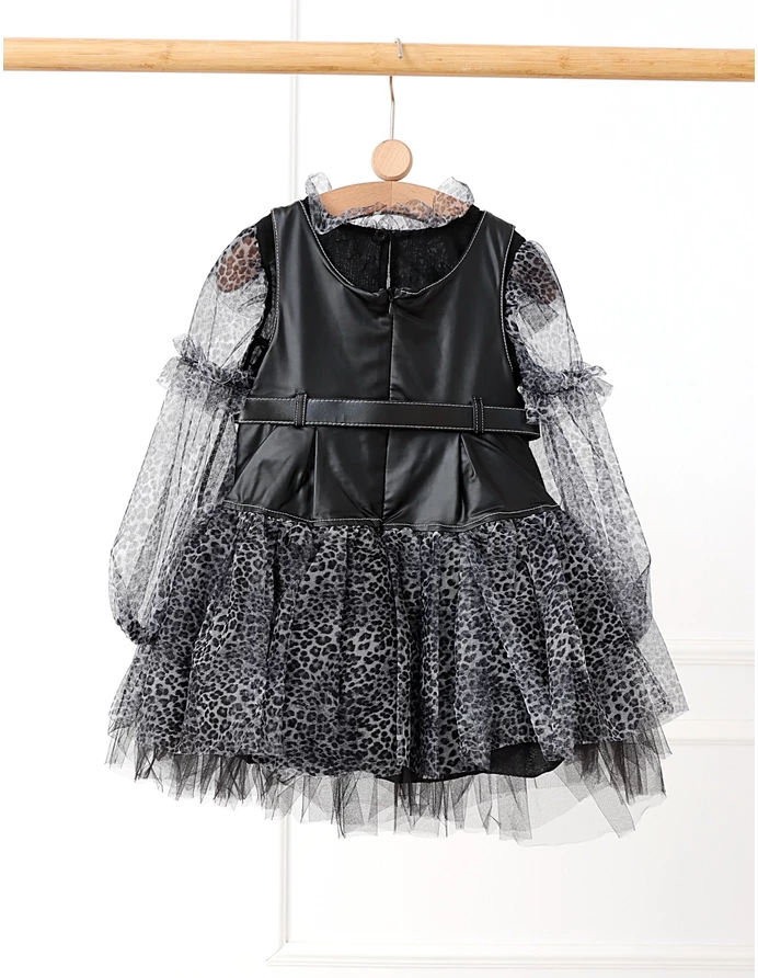 Set Margarita rochita si bluzita cu gri picture - 5