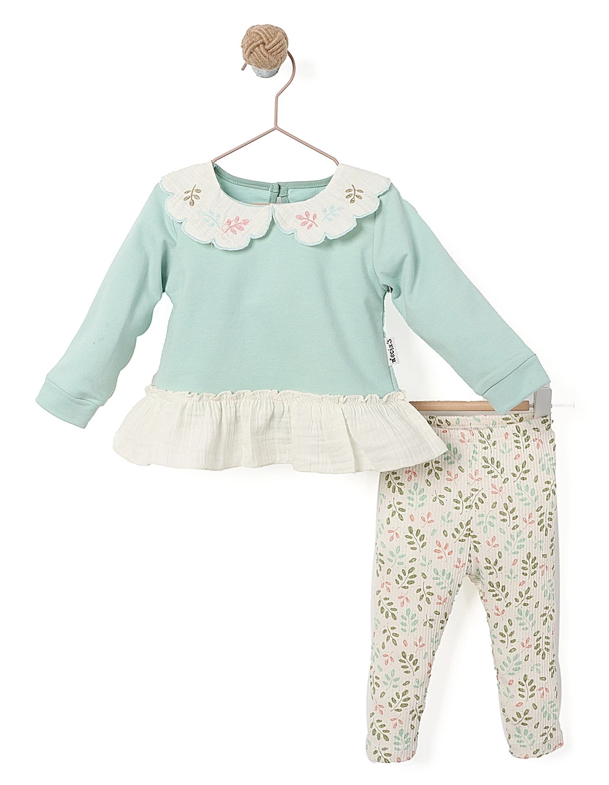 Set Martha 2 piese model verde