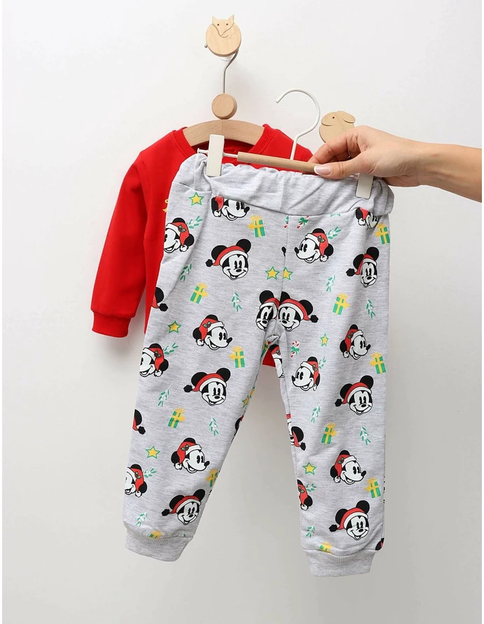 Set Mickey Merry Christmas rosu picture - 3