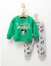 Set Mickey Merry Christmas verde picture - 1