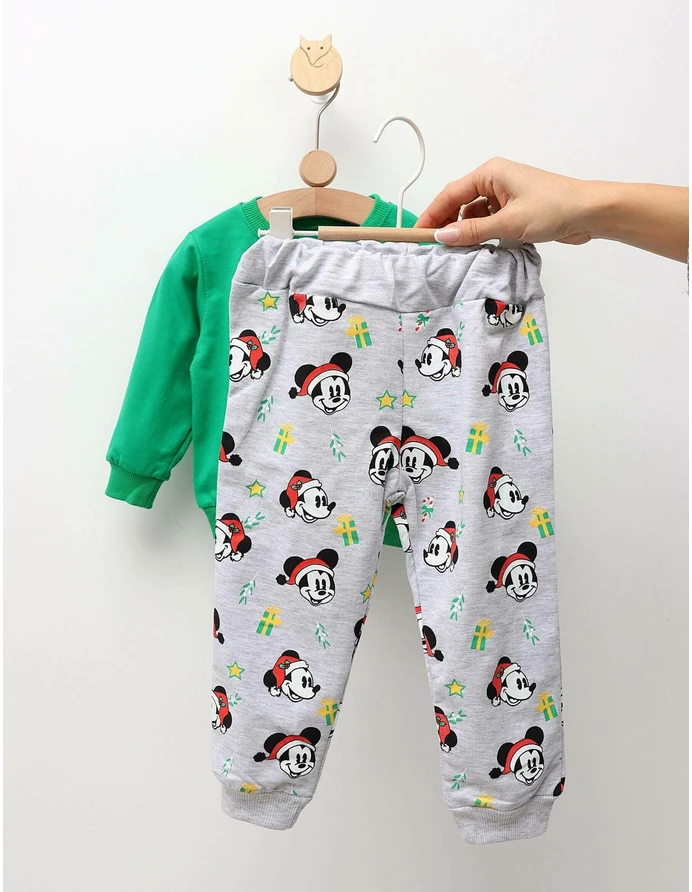Set Mickey Merry Christmas verde picture - 3