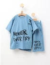 Set NEVER EVER CRY albastru picture - 1