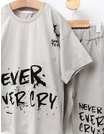 Set NEVER EVER CRY gri picture - 3
