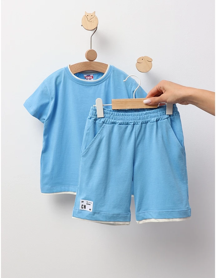 Set NEWSTYLE baietei bleu picture - 3
