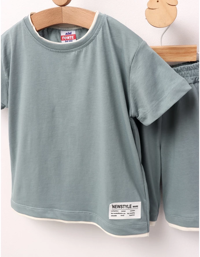 Set NEWSTYLE baietei verde picture - 2