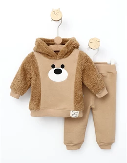 Set plusat Kids cocolino maro