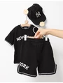 Set premium vara cu sepcuta New York negru picture - 5