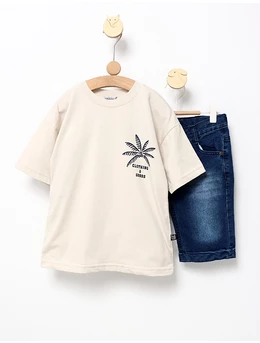 Set premium vara Tropical alb
