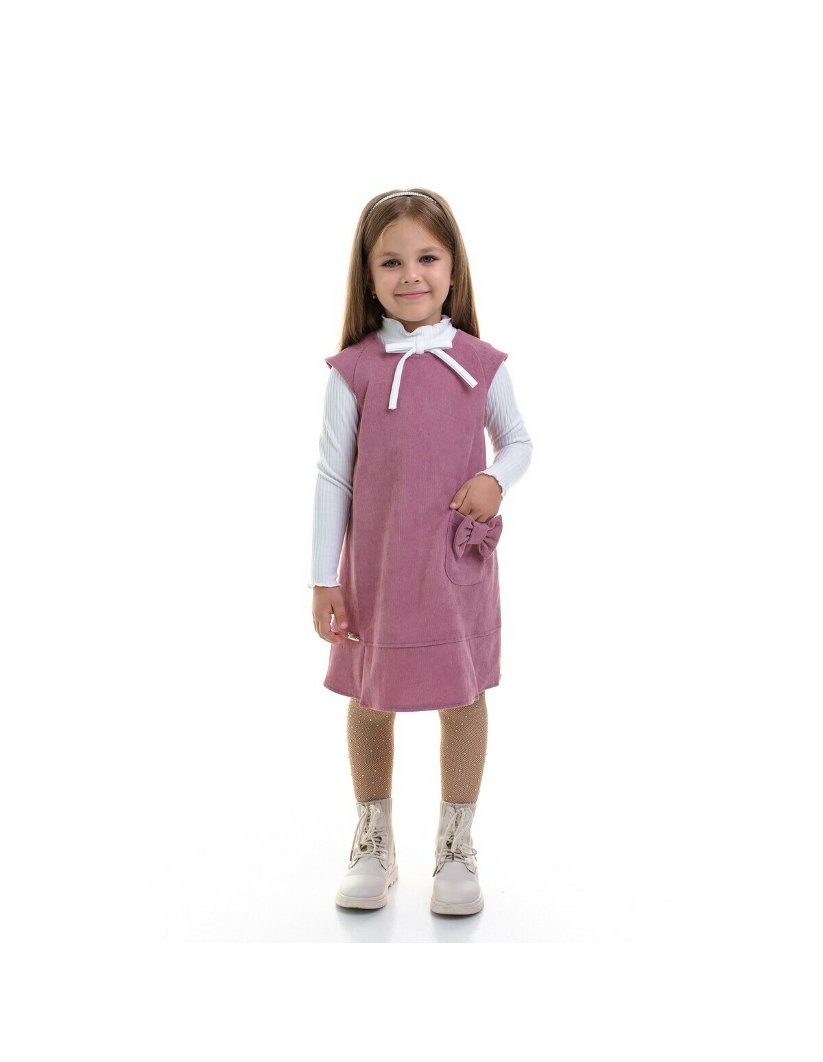 Set sarafan si bluzita premium MARIGOLD, mov
