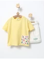 Set Shine KIZ 2 piese galben picture - 1